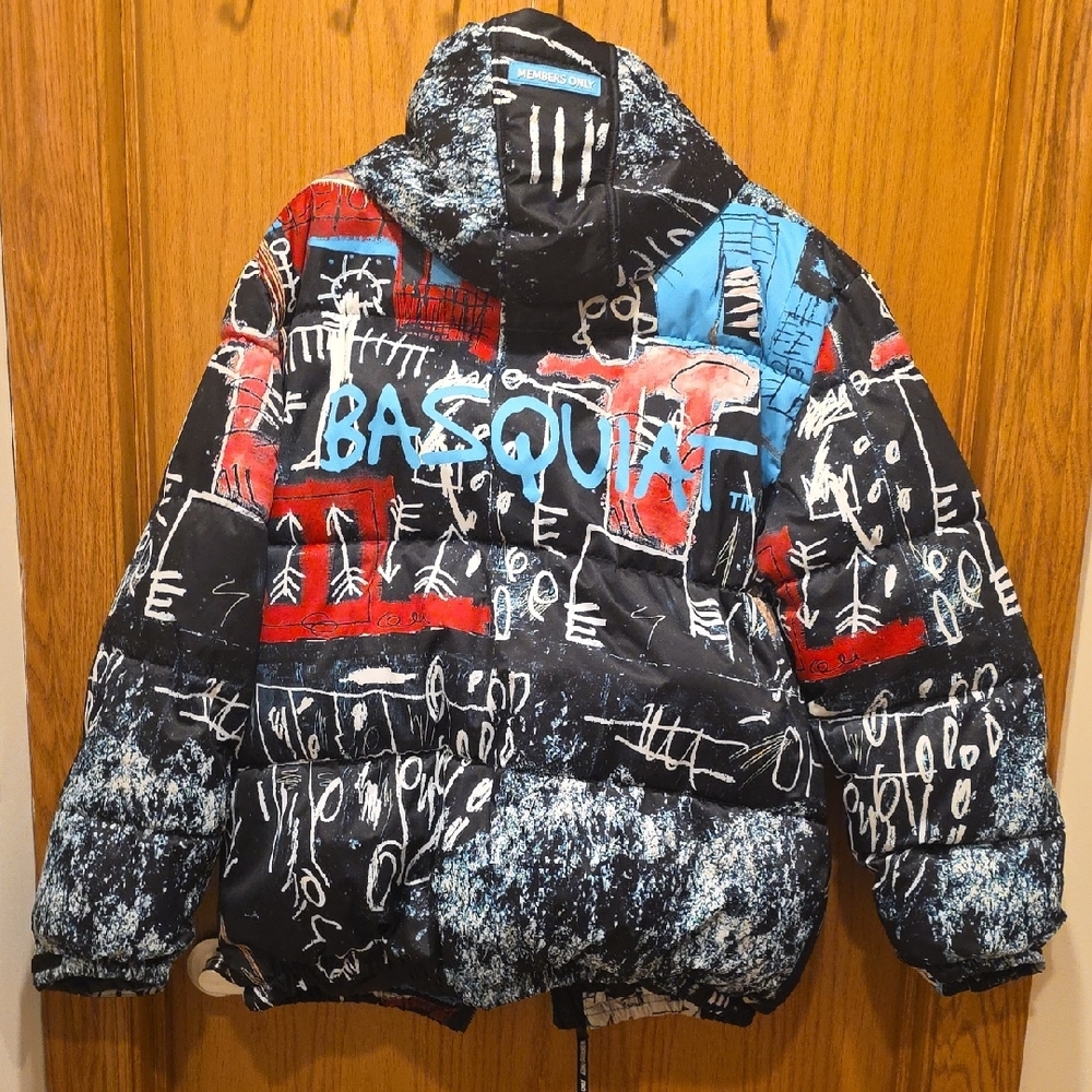 Members Only Jean-Michel Basquiat Graphic Jacket - Picture 6 of 6